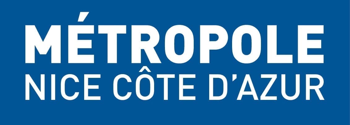 LOGO DIN Metropole BLANC cartouche BLEU