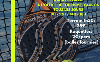 Location Padel Auron