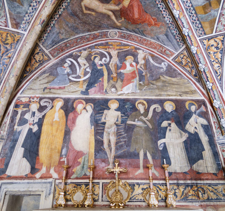 Les Eglises, Chapelles et fresques