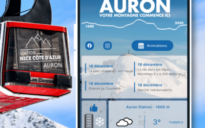 Découvrez la nouvelle application d’Auron!!