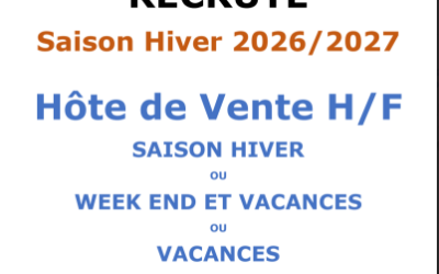 LA SEMCM STATION D’AURON RECHERCHE 1 HOTE/HOTESSE D’ACCUEIL (H/F)